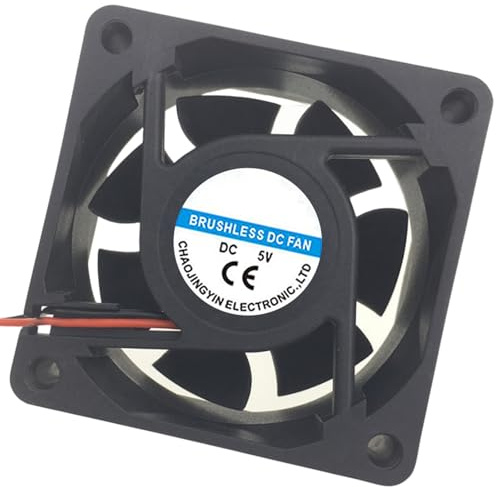 Dasbsug Heavy Duty PC Computer Case Fan PWM 60mm CPU Cooling Radiator Heat Dissipation 5V/12V/24V PC Cooling