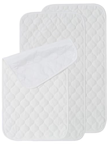 Baby-Wickelunterlage | Windel-Wickelunterlage, 3-teilig, wasserdichte Matte, 68, 6 x 35, 6 cm, waschbar und wiederverwendbar, Baumwolle, für Reisen, für Babys