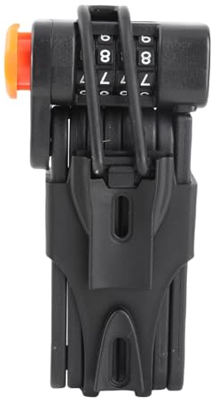 Serrure à combinaison de vélo, antivol sécurisé, pliable, fabriqué en alliage, Portable