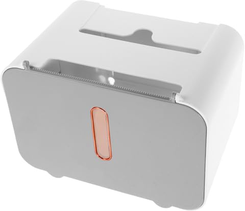 Cabilock Dispensador de Toallas de Papel de Pared Gran Capacidad y Diseño Moderno para Baño y Cocina sin Contacto