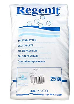 NM 25 kg PE Sack REGENIT Siedesalz ESCO Siede Salztablette Salz