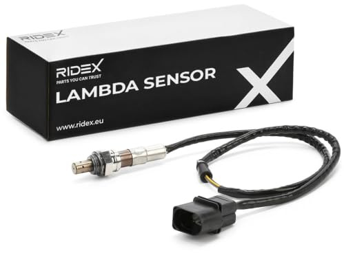 RIDEX 3922L0166 Lambdasonde Oxygen O2 Sensor Beheizt Kompatibel mit VW Golf 4 Schrägheck 1J1 36906262G 036906262E 36906262E