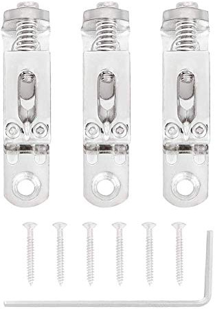 Bnineteenteam 3 STÜCKE Guitar Bridge 3cm Single String Bridge mit Schraubenschlüssel