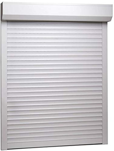Tidyard Volet Roulant, Store Enrouleurs Aluminium 100 x 130 cm Blanc
