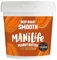 ManiLife Beurre de Cacahuète - Peanut Butter - Entièrement Naturel, d'Origine Unique, sans Sucre Ajouté, sans Huile de Palme – Deep Roast Crémeux (1 x 900g)
