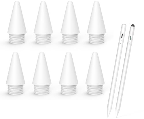 MEKO 8 Stücke Spitze für MEKO Stift für i-Pad mit ASIN B0C7ZV4BKP，B0CJ4MGDKG，B0D7PQCN5H，B0D7PSJ6FT，B0CLXLXCD6，B0CZMSNGYL