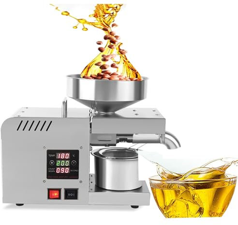 BebeXi intelligent oil press oil press machineAutomatic nut seed olive oil press kitchen oil press electric automatic oil press canola seed sesame, etc.