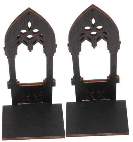 Cabilock 5paare Gothic Kerzenständer Dekorativer Architektonischer Kerzenhalter Für Tischdekoration Für Weihnachten Hochzeiten Und Stimmungsvolle Abende