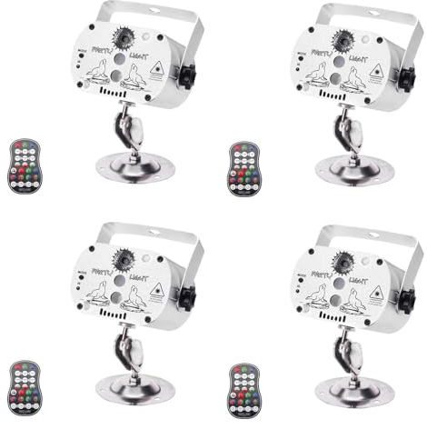 Mini LED Party Light Stage Effect Lighting with Remote Controller and Bracket for Home DJ Concert Club KTV