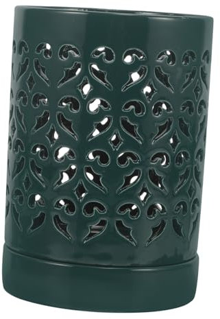 MERRYHAPY Pot à Orchidées Respirant en Céramique avec Trous D’aération pour Jardin Intérieur Et Extérieur, Pot à Fleurs Transparent Anti-pourriture des Racines, Planteur Décoratif Robuste