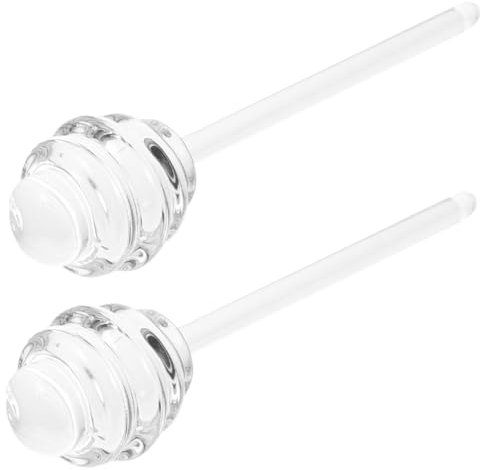 COLLBATH 2stücke Haushalt Honig Sticks Transparent Rühren Sticks Trage-beständig Honig Rührer Für Haushalt Lebensmittelecht Und Sicher Anwendung Vielfältige Einsatzmöglichkeiten