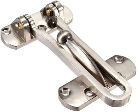 TürketteTürschlösser, Türkette, Türkette, Begrenzerkettenschloss, Türkettenschloss Neue starke Zinklegierung Fenstertürschutz Restrictor Lock Latch Chain