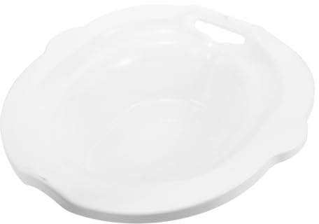 PACKOVE Sitz Bath Basin for Postpartum Care Hip Bath Wash Basin for Pregnant Women Personal Soaking Tub for Comfortable Cleansing Overflow Design for Maternity and Patient Use