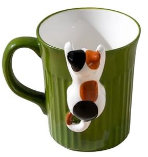 Tazzine Caffe,Tazzine Caffe Con Piattino Tazza in ceramica con gatto carino, tazza da ufficio creativa, tazza da acqua, tazza da colazione, tazza da latte, tazza da tè pomeridiano, tazza da caffè, reg