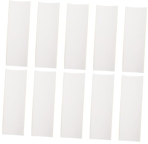 Toddmomy Cintas De Agarre Antideslizantes para Patineta De Dedo, Accesorios De Espuma 38x110 Mm, Alta Elasticidad, Aptas para Juegos y Trucos, Paquete De 10 Unidades