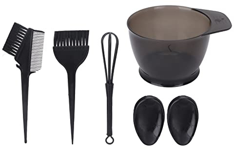 MIMEITOPA für Haarfärbepinsel, professionelles Färbeapplikator-Set mit rutschfester Schale, ergonomischem Griff, weichen Nylonborsten für den Heim- und Salongebrauch
