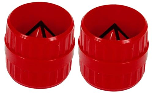 COLLBATH 2 Stück Teiliges Kupferrohr Entgrater Innen und Außen Langlebiger PVC Entgratungsschaber Robustes Reibahlen werkzeug für Präzise Rohrbearbeitung und Sauberes Entgraten bei