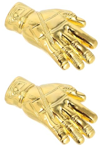 MUSISALY 2 Pezzi Coppa Pallone d'oro in Lega Color Oro, Resistente all'Usura, per Collezioni Personali e Premi per Eventi Sportivi di Calcio