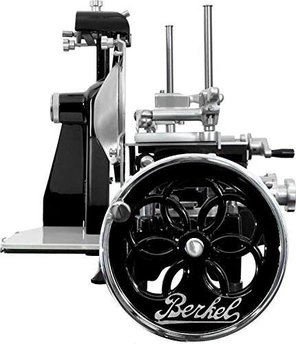 Berkel - Trancheuse VOLANO Mod. B2 - Noir avec des Décorations en ArgentNouveau Modèle 2018