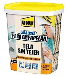 UHU Cola Papel Pintado para empapelar- Tela sin tejer-1Kg