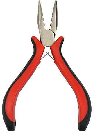 Hair Extensions Pliers 3-Hole Hair Pliers for Micro Nano Ring Opener and Removal Tools