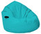 Momiralland Sitzsack Tropfenform Kastanie - für Kinder & Erwachsene – Indoor wie Outdoor da er Wasserfest ist– füllung EPS Perlen. (Türkis, XL - Durchmesser 77 cm für Kinder)