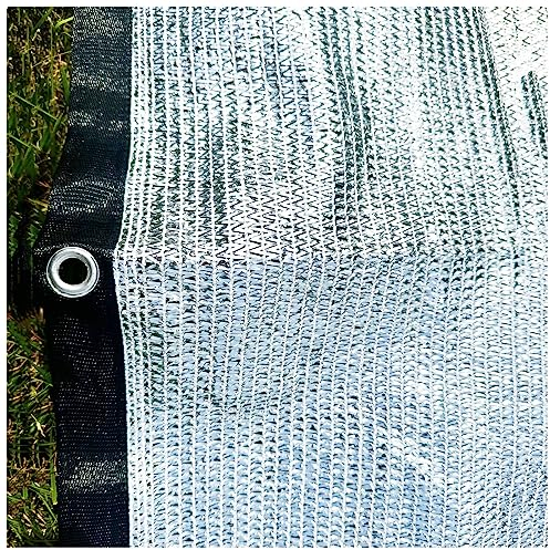 Argent Filet Protection Solaire Filet D'ombrage Auvent Marquise Alu Tissus Pare Soleil Voiture Voile D'ombrage Jardin pour Extérieur Terrass Balcon Grenier Plafond Toit (Size : 4x6M)