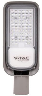 V-TAC VT-150050ST - Luci stradali sottili - IP65 - Nero - 50 Watt - 4270 Lumen - 4000K - Modello n