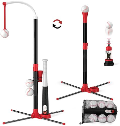 Wee Wonders Set da baseball 3 in 1, rosso