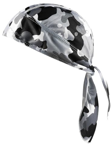 IKOPFLN Bandana Capo Moda - Unisex UV Protezione per Bici, Moto - Multi-Uso come Fascia, Sciarpa, Scaldacollo, Pirata