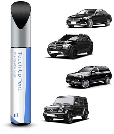 PARTS4EV 197/9197 ossidiana nera metallizzato ritocco Mercedes Benz serie B/C/E/G/R/M/S/CL/GL/ML/SL/CLK/CLS/GLC/GLE/GLK/SLC/SLK/SLS/AMG GT