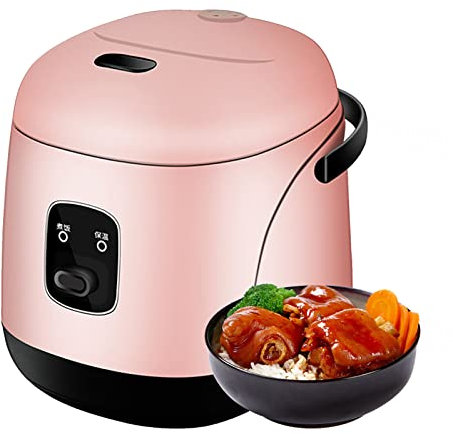 Olla arrocera, Mini Olla arrocera para 1 Persona, vaporera eléctrica para Alimentos, Calentador, Olla multifunción, 1 o 2 Personas