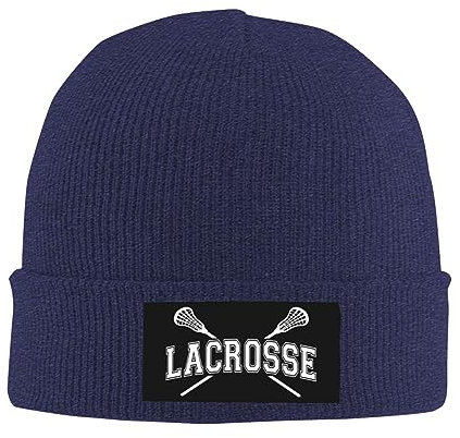 Strickmütze Lacrosse Beanie Mütze Weich Beanie Hut Atmungsaktive Beanie Hat Für Running Camping Fischen
