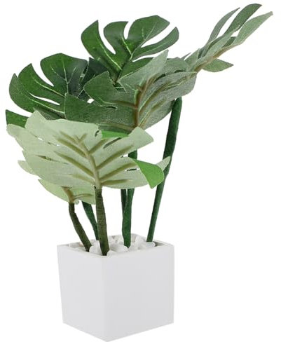 NAMOARLY Miniatur Bonsai Pflanze Für Puppenhaus Künstliche Topfpflanze Mit Lebendigem Design Dekoration Für Miniaturlandschaften Accessoire Für -projekte Und Heimdekoration