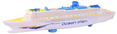 Générique des navires de croisière | Modèle de de Simulation créatif avec Un Son de lumière et de sifflet LED | Fun Nautical Decorations Kids Boat Toys pour 3-12 Ans