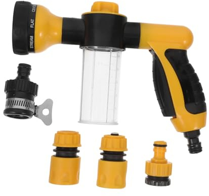 CAXUSD Water-Saving Garden Hose Sprayer Nozzle for Pet Bathing Dog Washing Hose Attachment Easy to Install High-Pressure Sprayer for Garden Washing Dog