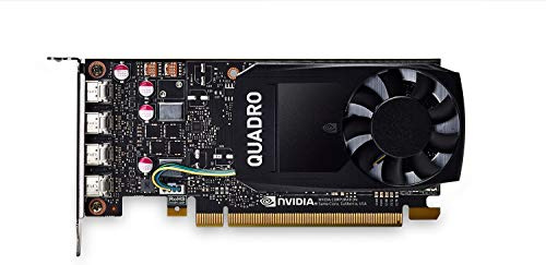 HP - Tarjeta gráfica (Quadro P1000, 4 GB, GDDR5, 128 bit, 5120 x 2880 Pixeles, PCI Express x16 3.0)