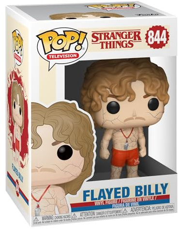 Funko POP! TV: Netflix Stranger Things - Flayed Billy | Offizielles Fantasy Merch - Vinyl Sammelfigur als Regal Deko - Geschenkidee zum Geburtstag für Fans und Sammler