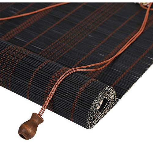 YUANP Rollos Home Jalousien Sonnenschutz Windschutzscheiben Vorhänge Innen Und Außen Bambus Vorhang,B-50x100cm