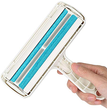 YITON Pet Hair Remover Brushes Pet Hair Handle Remover With Ergonomic Clean Lint Roller Sticky Device For Dog Cat Sofa Clothes Carpet 2Pcs Blue
