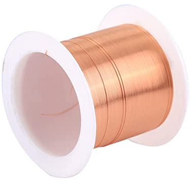 0,2 mm x 10 m Spulenmagnetdraht, emaillierter Kupferdraht, emaillierter Magnetwicklungsdraht, 1 Spule, natürliche Temperaturbewertung, weit verbreitet für Transformatoren, Induktoren