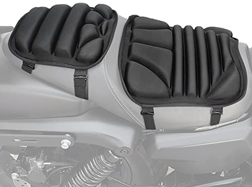 Lecerrot siège moto 3D, coussin d'air pour moto, dépressurisation, coussin gonflable, rebond efficace pour différents coussins siège moto