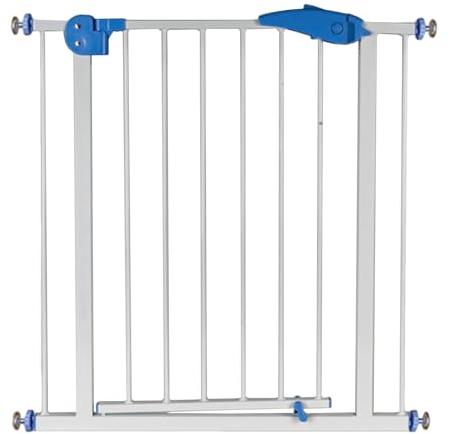 Treppenschutzgitter, Druckschutzgitter, Schraubenfreie Installation, Verstellbare Breite 69–84 Cm, Geeignet For Kinder Und Haustiere, Kann Auf Treppen Und Türen Verwendet Werden ( Size : Width 75-84cm