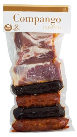 ARAMBURU Compango Asturiano para fabada, 6 raciones, 720 gr., Origen Asturias, Sin Gluten, Sin Lactosa