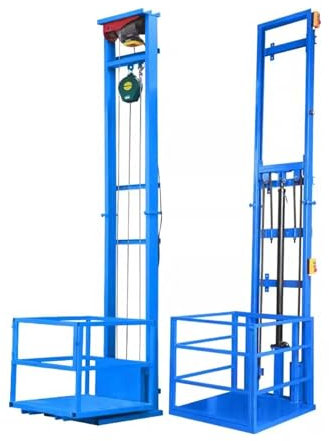 Generisch Hydraulischer Lastenaufzug - Kompakt, Elektro, 907 kg Tragfähigkeit - Ideal für Haushalt, Lager & Fabrik