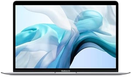 2019 Apple MacBook Air mit 1.6GHz Intel Core i5 (13-Zoll, 8GB RAM, 256GB SSD Kapazität) (QWERTZ German) Silber (Generalüberholt)