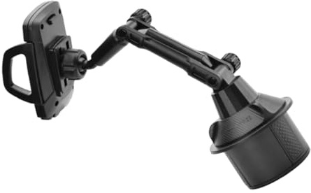 SHINEOFI Supporto Telefono Portabicchiere Per Auto Abs Leggero Resistente Design Unico Versatile Funzione Regolabile Applicazione Facile Diversi Modelli Auto Maggiore Stabilità Supporto