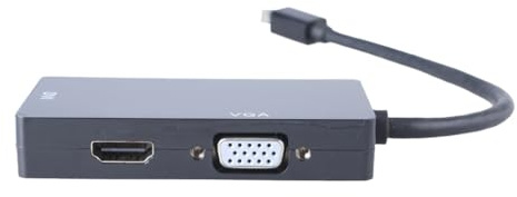 Convertitore portatile 3 in 1 da DisplayPort a VGA DVI adattatore cavo