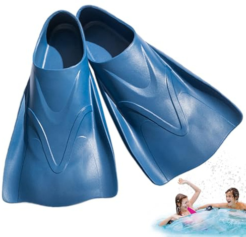 Pinne da Nuoto - Pinne da Piscina,Pinne Corte e Portatili per Allenamento Snorkeling Nuoto Per Adulti