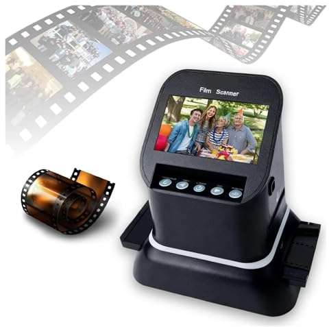 DARBCGH Filmdigitalisierer mit Vorschau for 35-mm- und Mittelformat